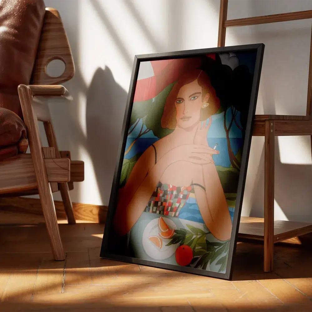 Lady with oranges - Image 6