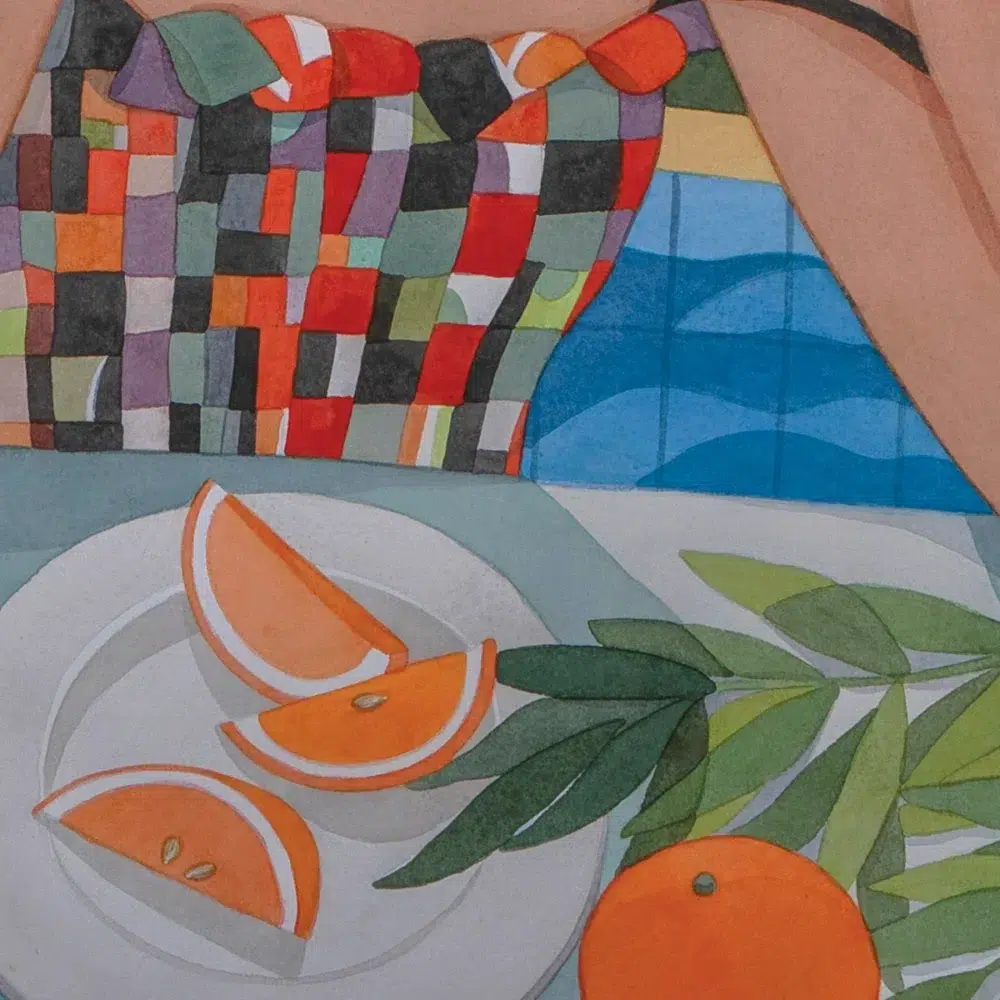 Lady with oranges - Image 5